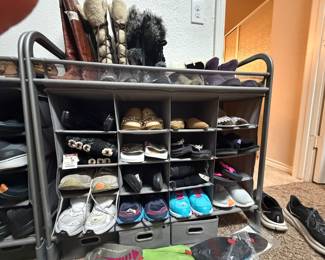 Women’s shoes size 7.5…boots, sandals and tennis shoes 