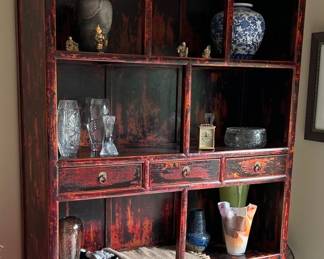 Qing dynasty display cabinet