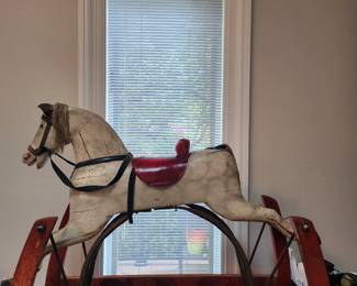 American Antique Rocking horse