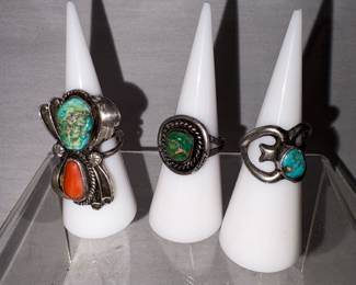Sterling silver rings