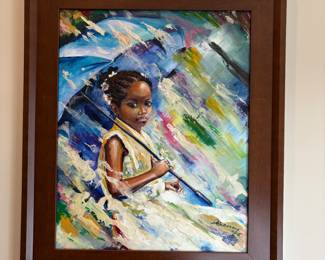 Original oil painting Cabrera 