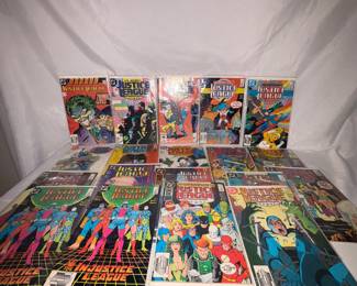 Justice league comic books