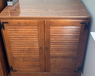 Ethan Allen Nutmeg Heirloom Cabinet
