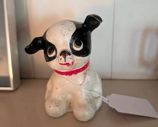 Fido Cast Iron Bank