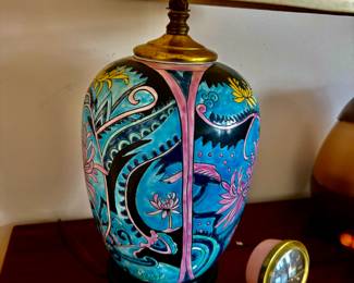 Turkish style Table Lamps a Pair