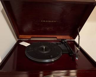 Crosley CR73-3 Celebrity 3 Disc 4 in 1 Entertainment Stereo, CD, Cassette, & Record Player