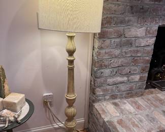 French Country Floor lamp in Marble