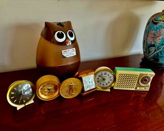 Vintage Clocks, Crane Adorable Mini Owl 0.5-Gallon Tabletop Cool mist Humidifier 