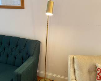 Same Mid Century Brass Floor Lamp