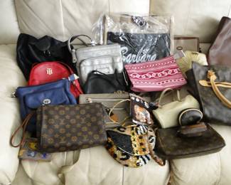 Designer and other handbags