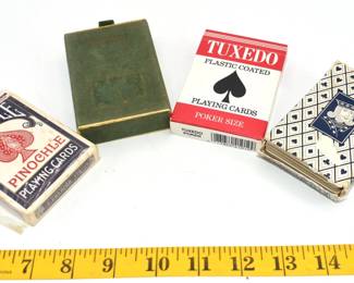 lot of various playing cards