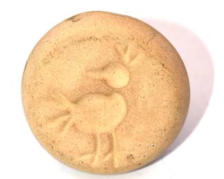 Terracotta cookie/butter stamp