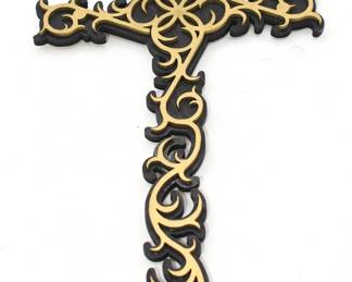 laser cut wooden cross