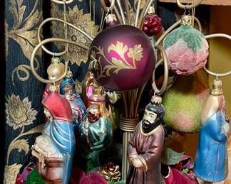 HAND BLOWN ORNAMENTS