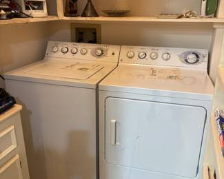 GE WASHER & DRYER
