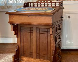 LATE 1800’S DAVENPORT WRITING DESK