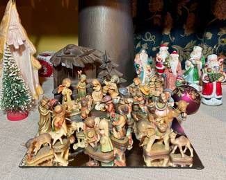 ANRI CARVED NATIVITY