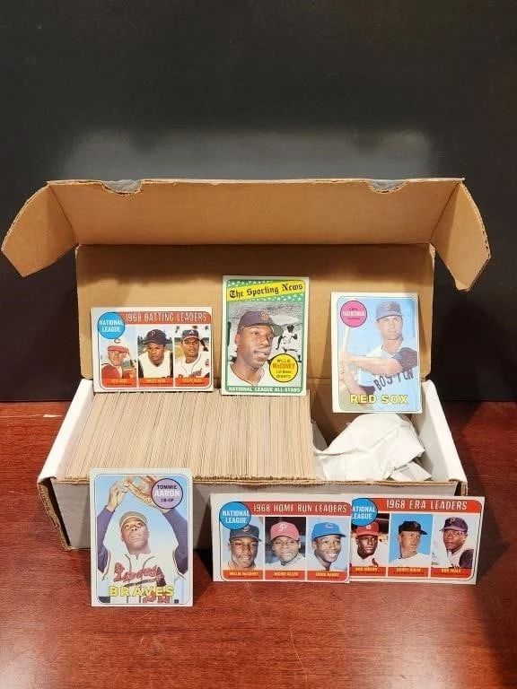 1969 TOPPS BASEBALL PARTIAL SET