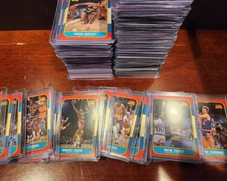 1986 FLEER BASKETBALL CARDS 180+ CARDS