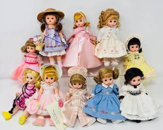 Madame Alexander Doll Lot – Pretty in Pastels & Party Perfect