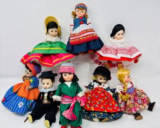 Madame Alexander “Around the World” Dolls w/ Boxes – Set #3