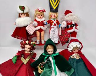 Madame Alexander Holiday Dolls – Santa, Toy Soldier, Carolers & More