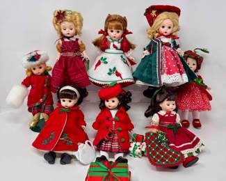 Madame Alexander Holiday Dolls Lot – Bringing the Mini Merry!