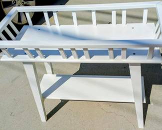 White Occasional Table