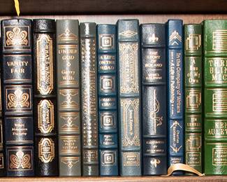 1273 Leather Book Lot 100.00