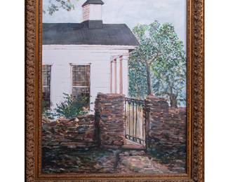 1287 A. Armistead Church Painting 250.00