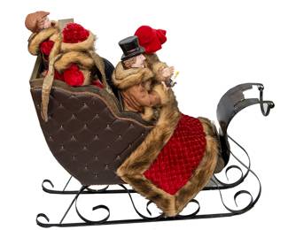 1208 Valerie Parr Hill Dickens Family Carolers 150.00