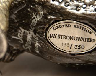 1229b Jay Strongwater Large Elephant Detail Photo