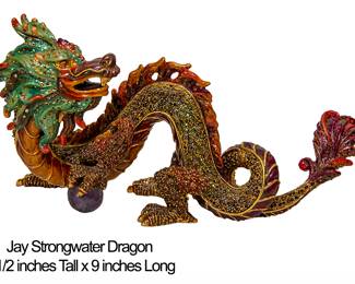 1230 Jay Strongwater Dragon 600.00
