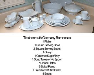 1302 Tirschenreuth Baronesse China 250.00