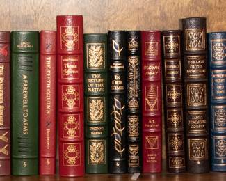 1276 Leather Book Lot 100.00