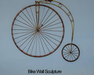 1318 Bike Wall Sculpture 100.00