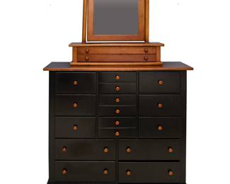 1321 Stanley Tall Chest with Mirror 225.00