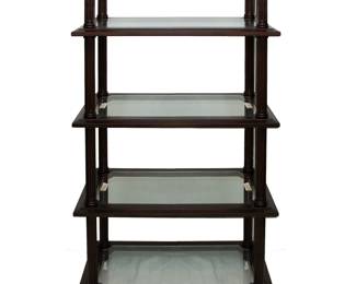 1243 Shelf with Glass Inserts 125.00