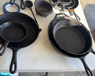 Lots of cast iron 