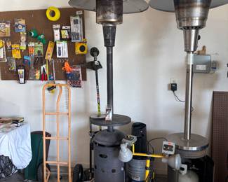 Propane heat lamps 