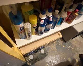 Cleaning supplies