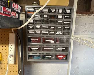 Hardware + storage container