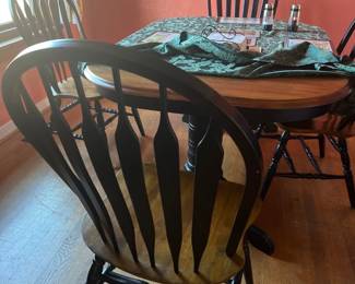 Dining table with chairs