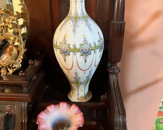 May be a Pair of Biedermeier vases