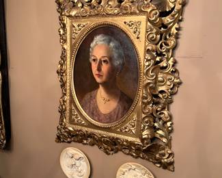 Large portrait of Mrs Vann (Jim’s mother)