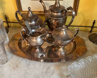 Sterling coffee service