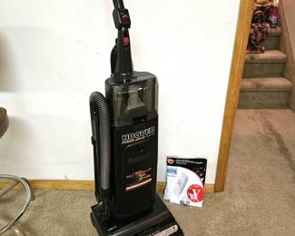Vintage Hoover Power Drive Supreme Upright Vacuum with Hose