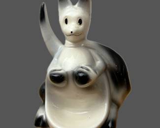 Vintage 1956 Boxing Kangaroo Caddy - Pulp Fiction Ceramic by Fine Ent. Inc.