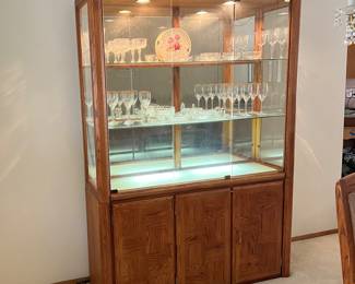MCM Display Hutch Cabinet