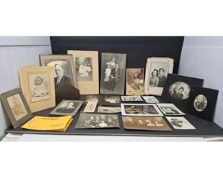 Large Lot Antique Family Photos (25+) Identified Names CO Springs Fowler O’Connell 1910s - Ephemera